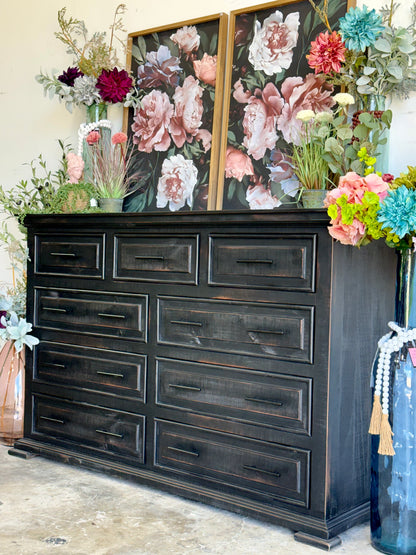 Jessica Dresser- Handrubbed Black