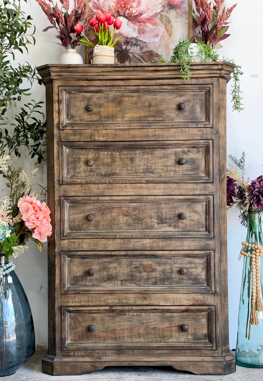 Eden Chest of Drawers-Pecan