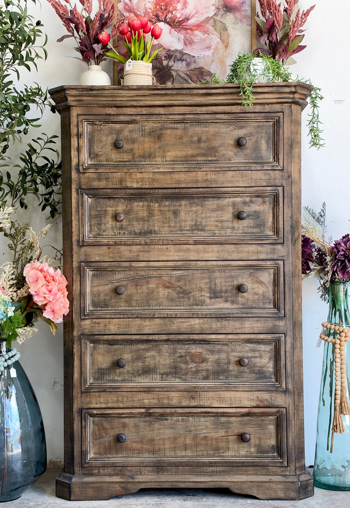 Eden Chest of Drawers-Pecan