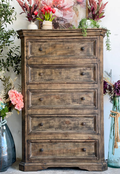 Eden Chest of Drawers-Pecan