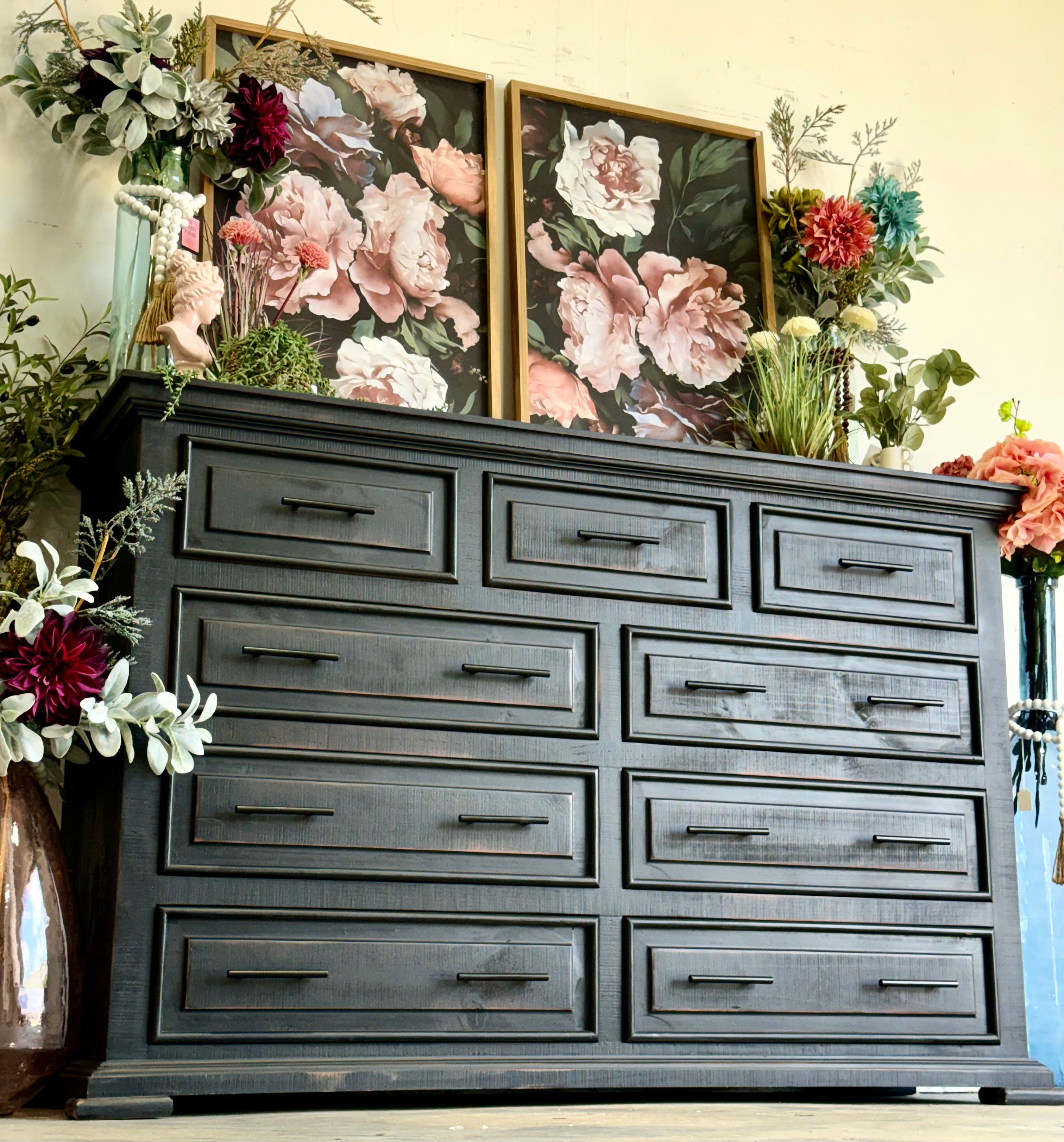 Jessica Dresser- Handrubbed Black