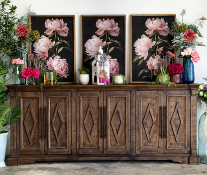 Chloe 6 Door Console-Honeywood