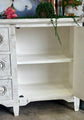 Cora Console-White Wheat/Gold