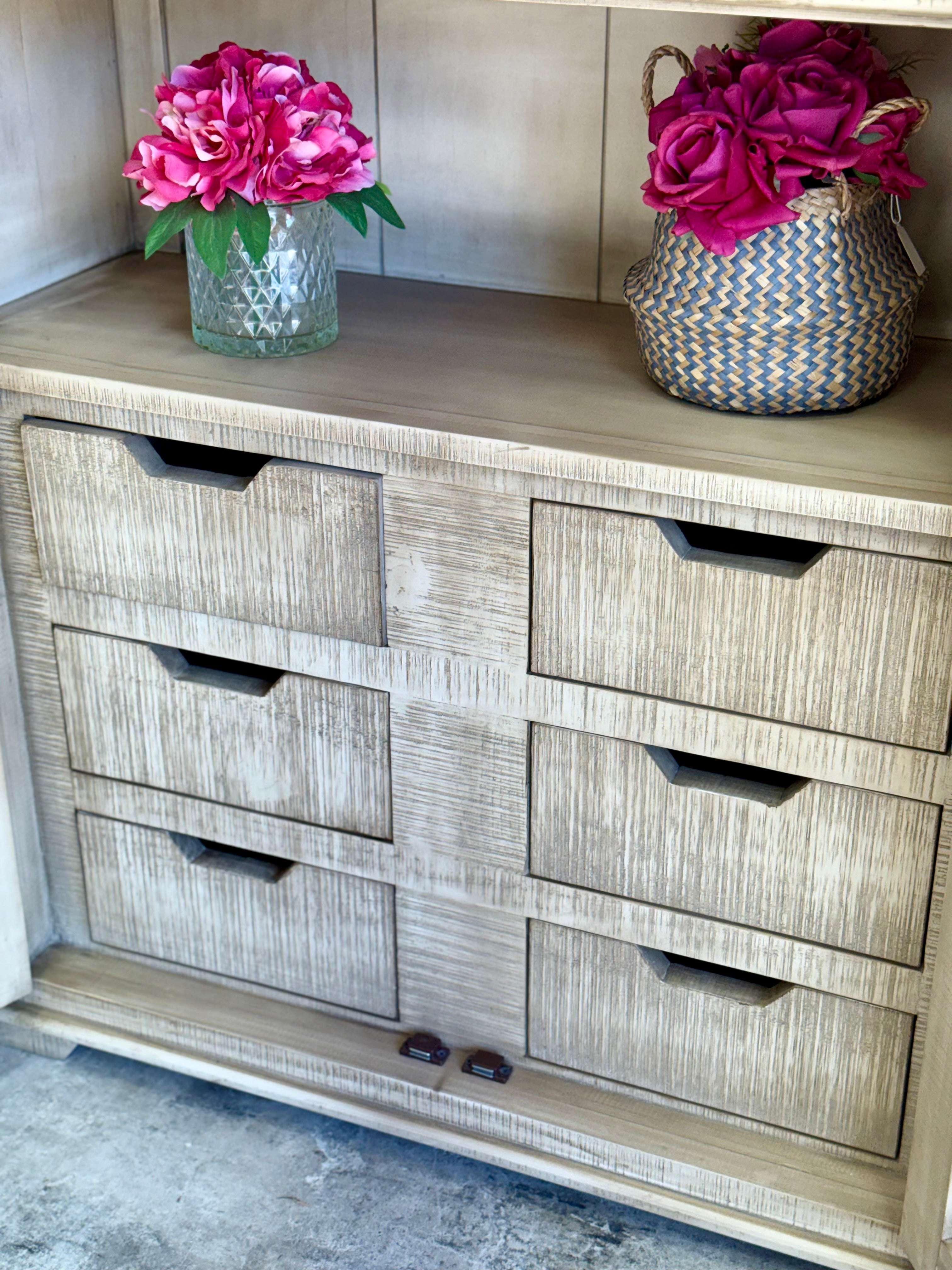 Avery Domed Vitrine-Dove