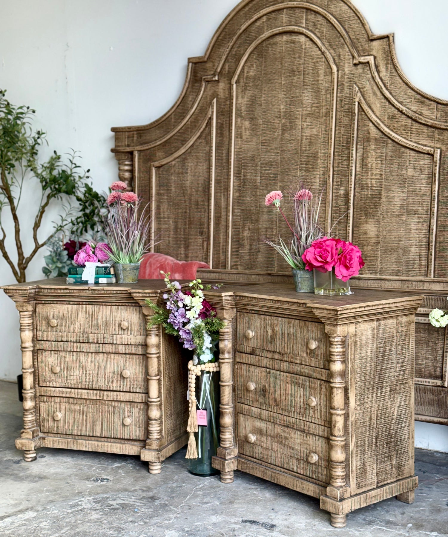 Madison Nightstand-Sandstone