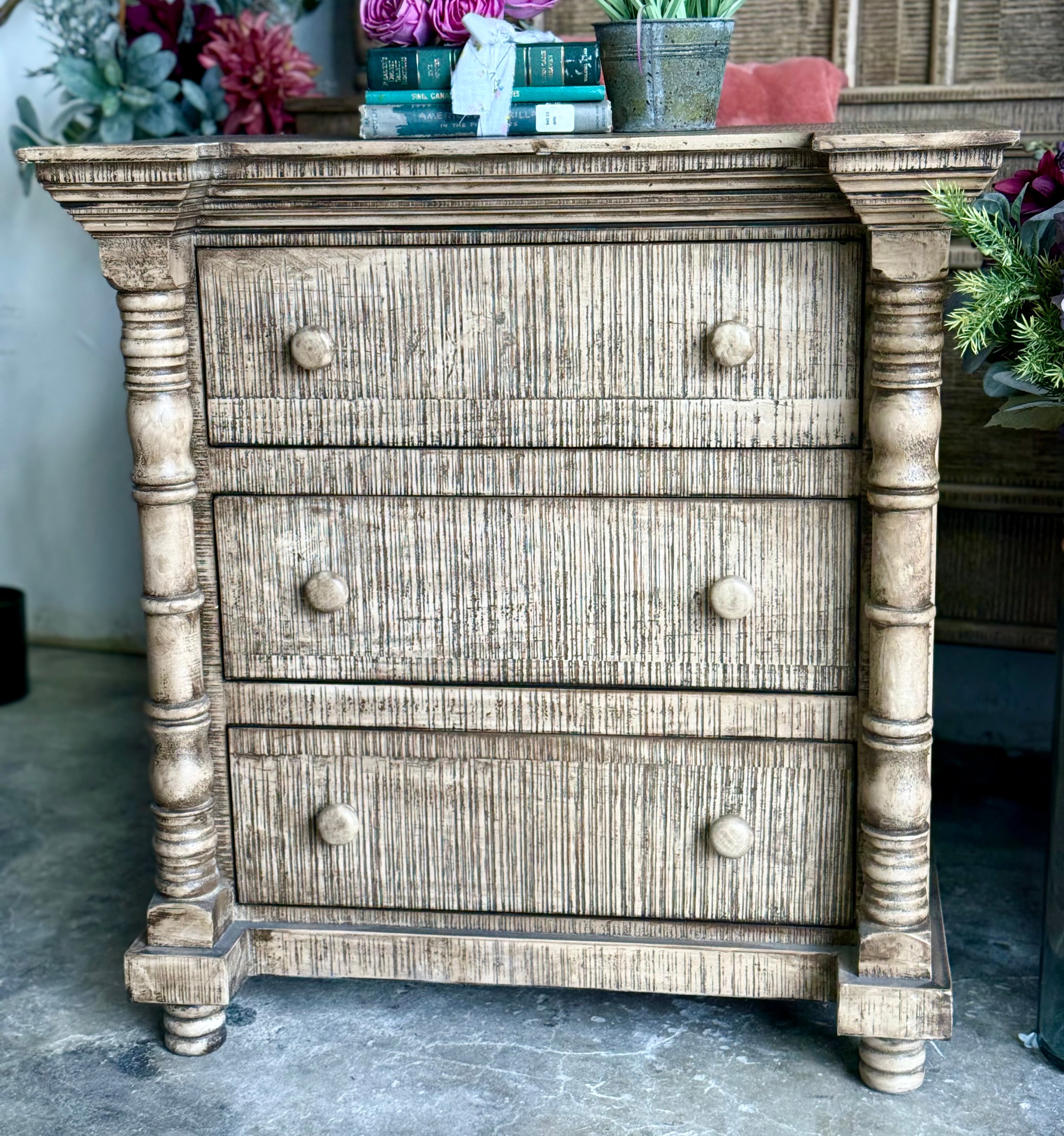 Madison Nightstand-Sandstone