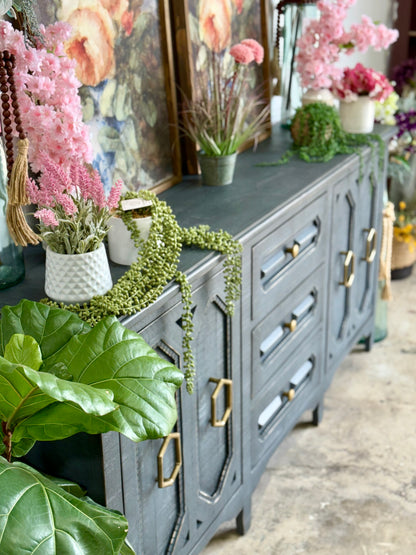 Cora Console-Blue Haze/Gold™