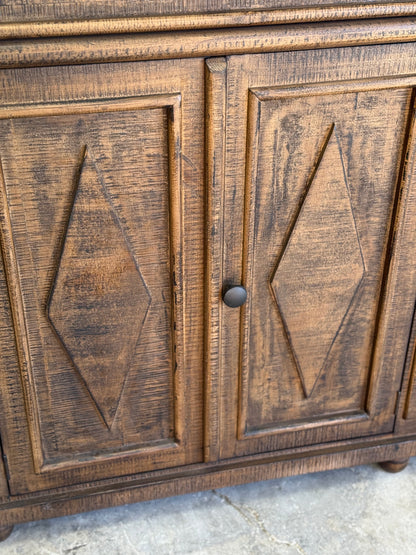 Julia 4 Door Console-Honeywood