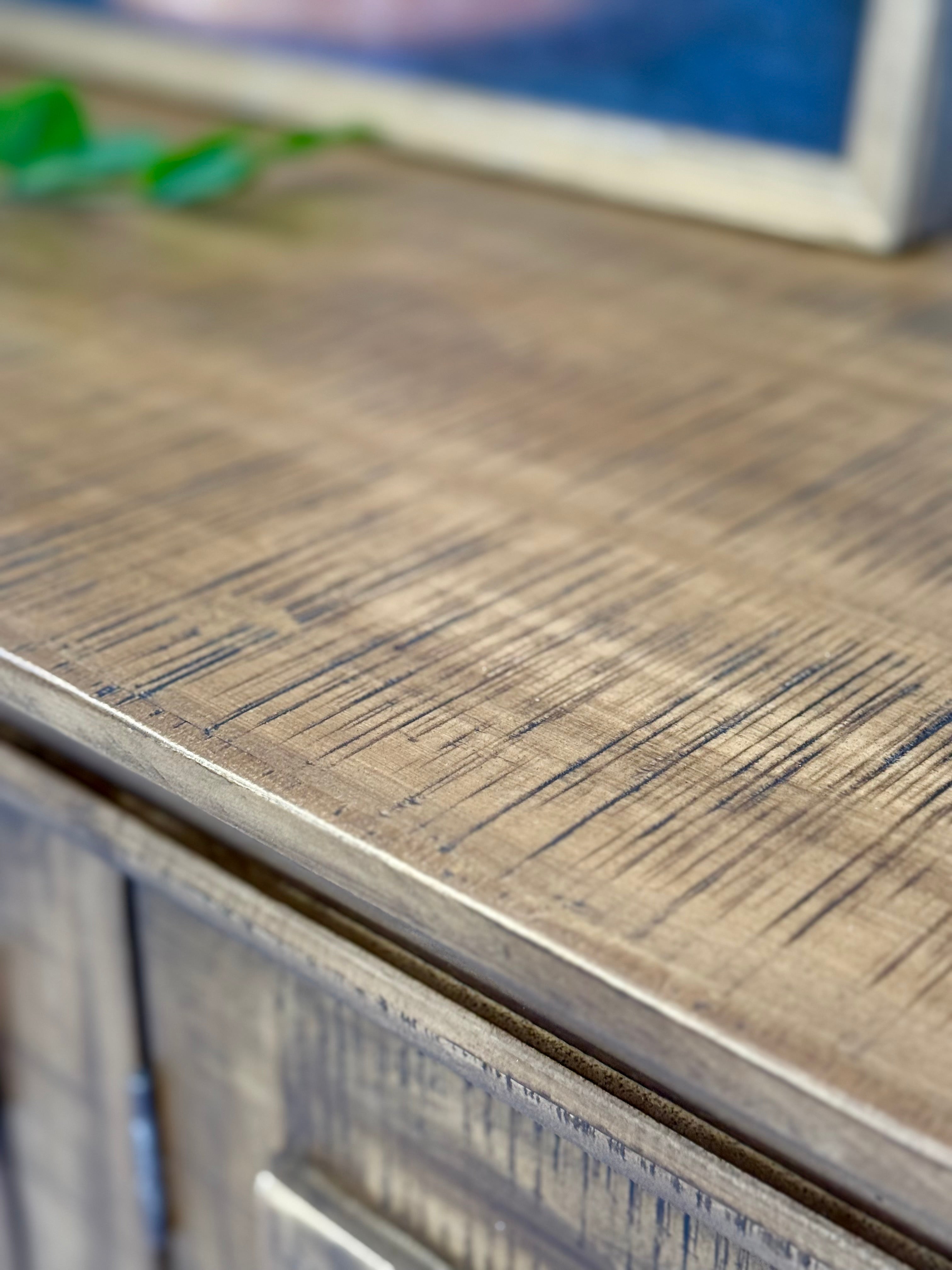 Chloe 6 Door Console-Timber