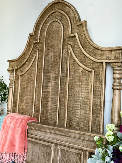 Madison Queen Bed-Sandstone