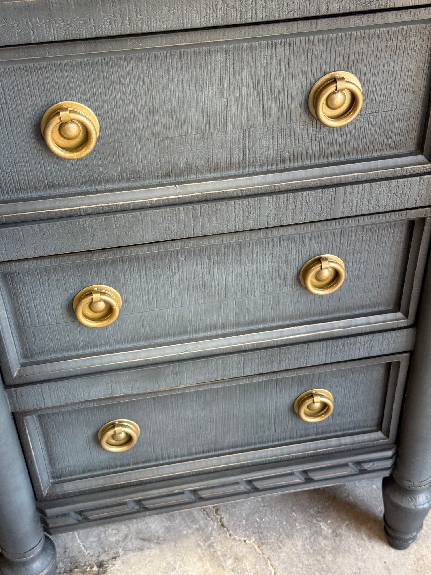 Juliette Console-Blue Haze™/Gold