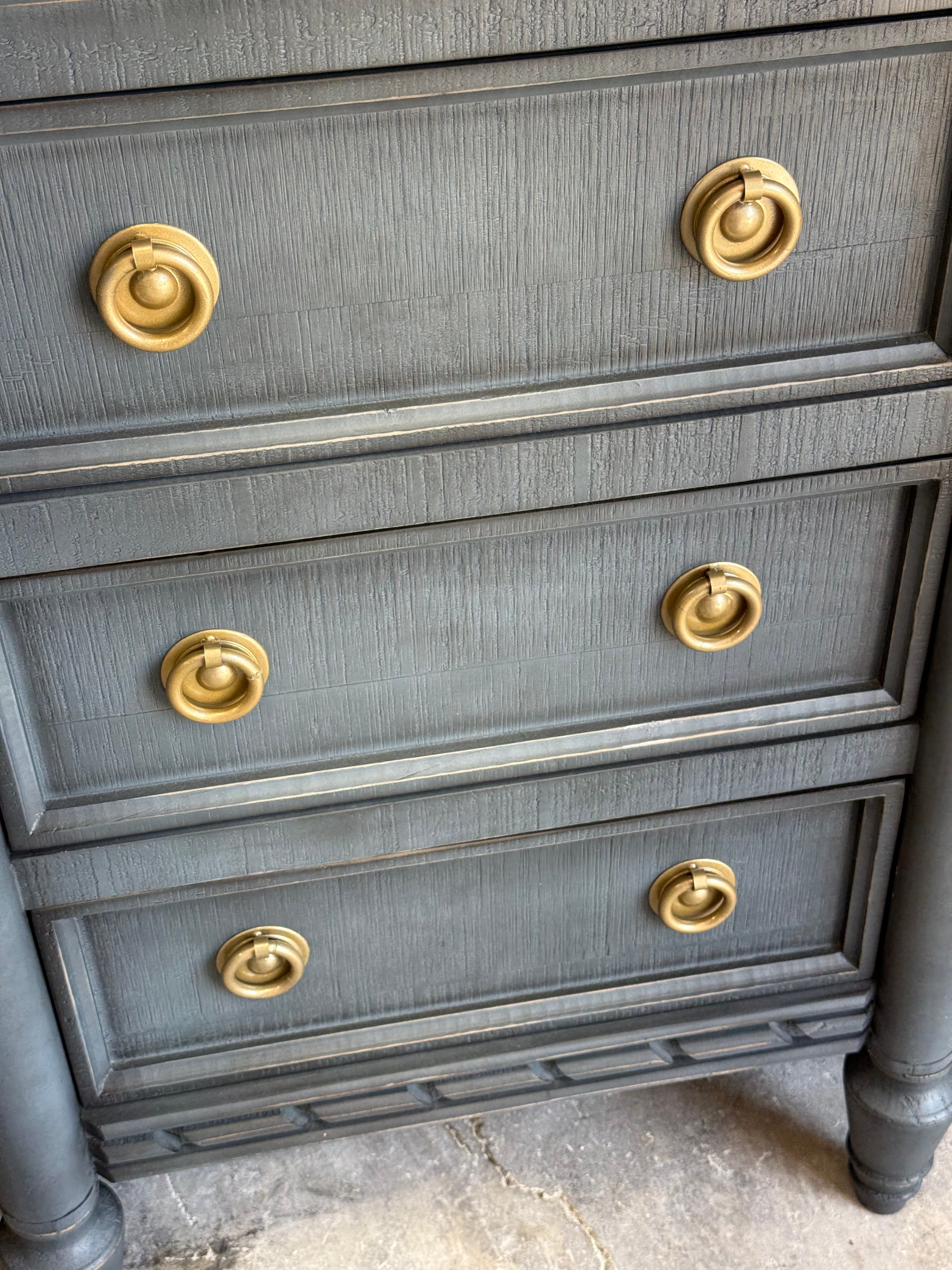 Juliette Console-Blue Haze™/Gold
