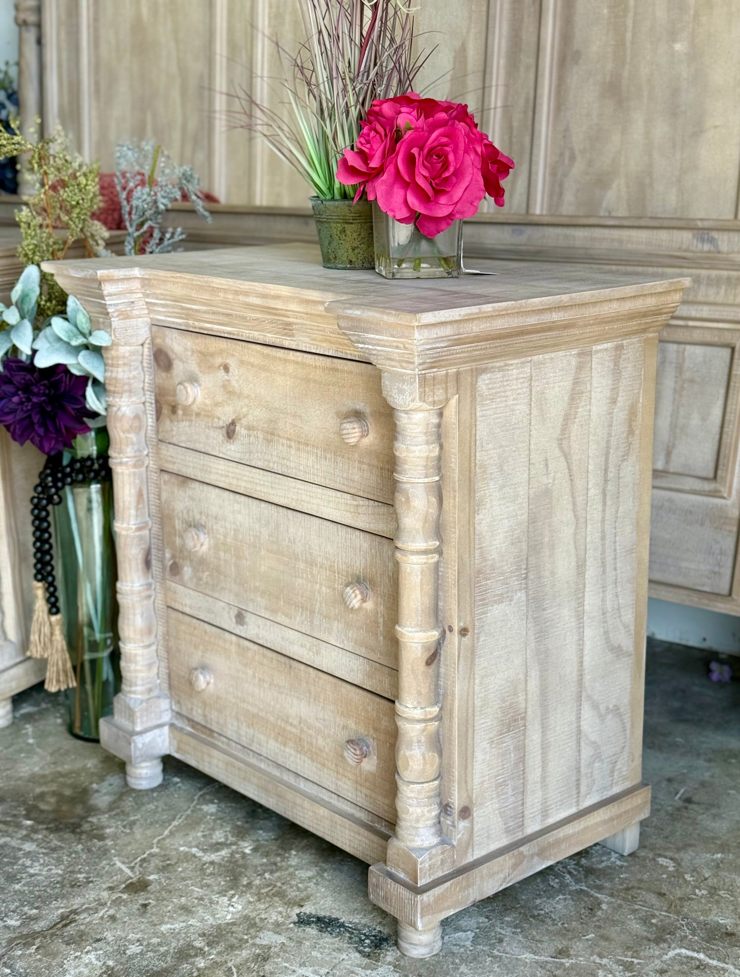 Madison Nightstand-Soft Drift
