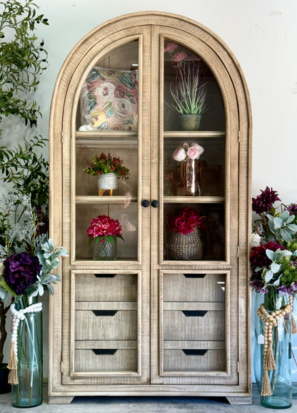 Avery Domed Vitrine-Dove