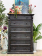 Jasmine Chest of Drawers-Handrubbed Black