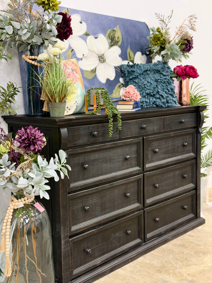 Jasmine Dresser-Handrubbed Black