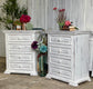 Charlotte 4 Drawer Oversized Nightstand-Whisper White