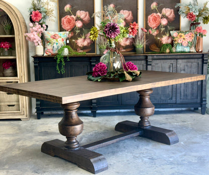 Hannah 7 Foot Dining Table-Honeywood