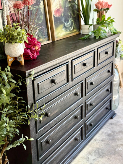 Charlotte Dresser-Handrubbed Black