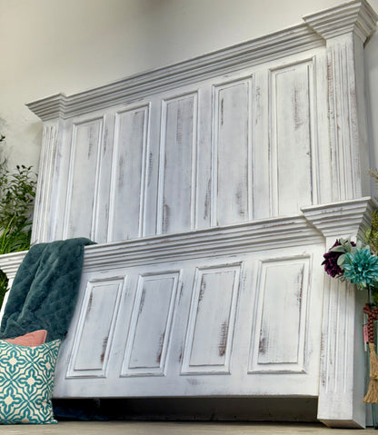 Charlotte King Paneled Bed-Whisper White