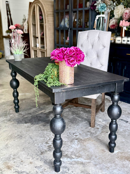 Sophie Desk-Handrubbed Black