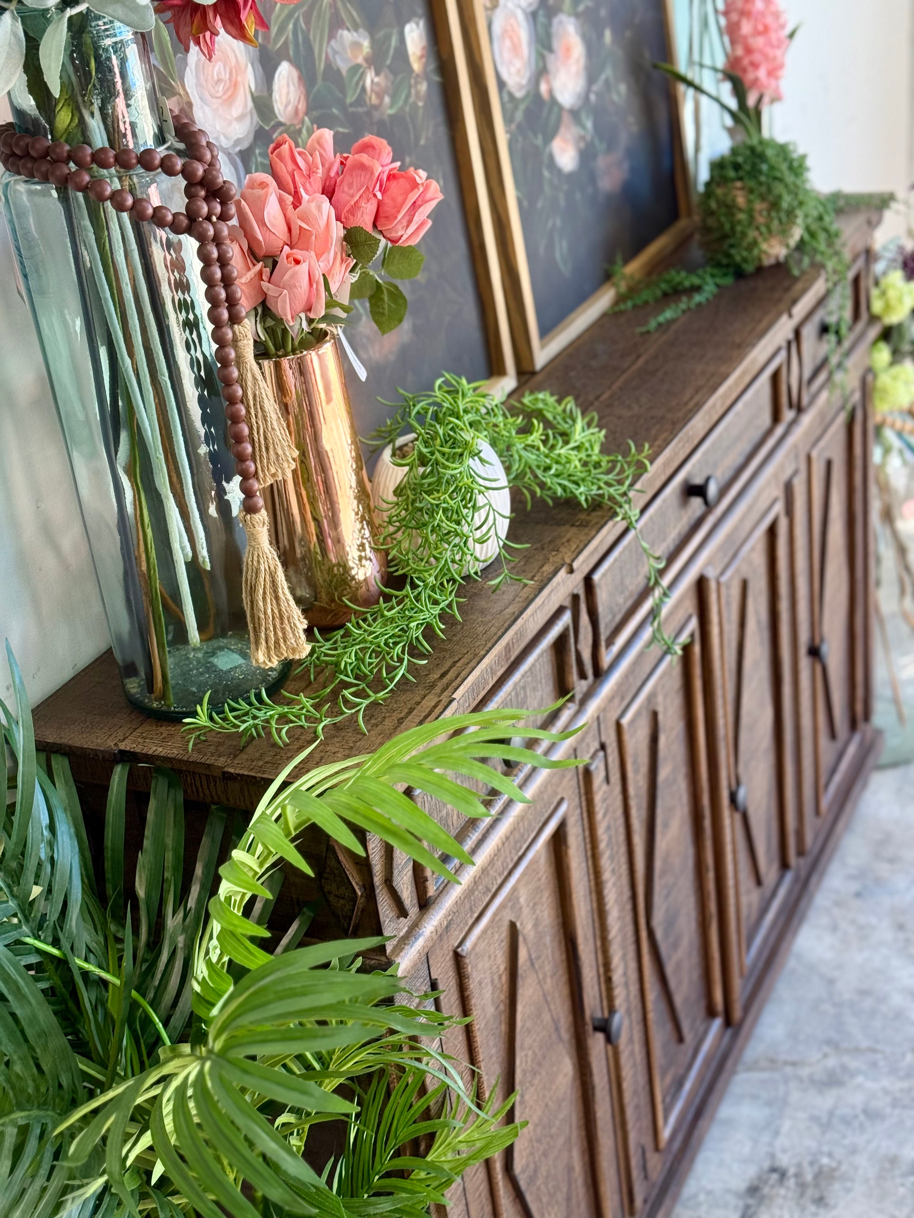 Julia 4 Door Console-Honeywood