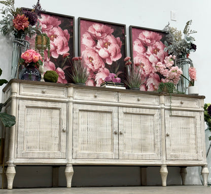 Celine 4 Door Console-Toasted Wheat/Honeywood™