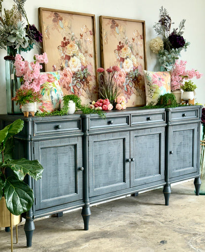 Celine 4 Door Console-Blue Haze™