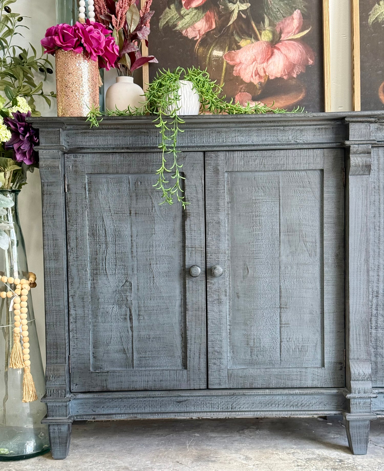 Allison 4 Door Console-Blue Dusk™