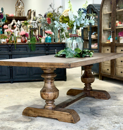 Hannah 7 Foot Dining Table Set With Chairs-Honeywood™
