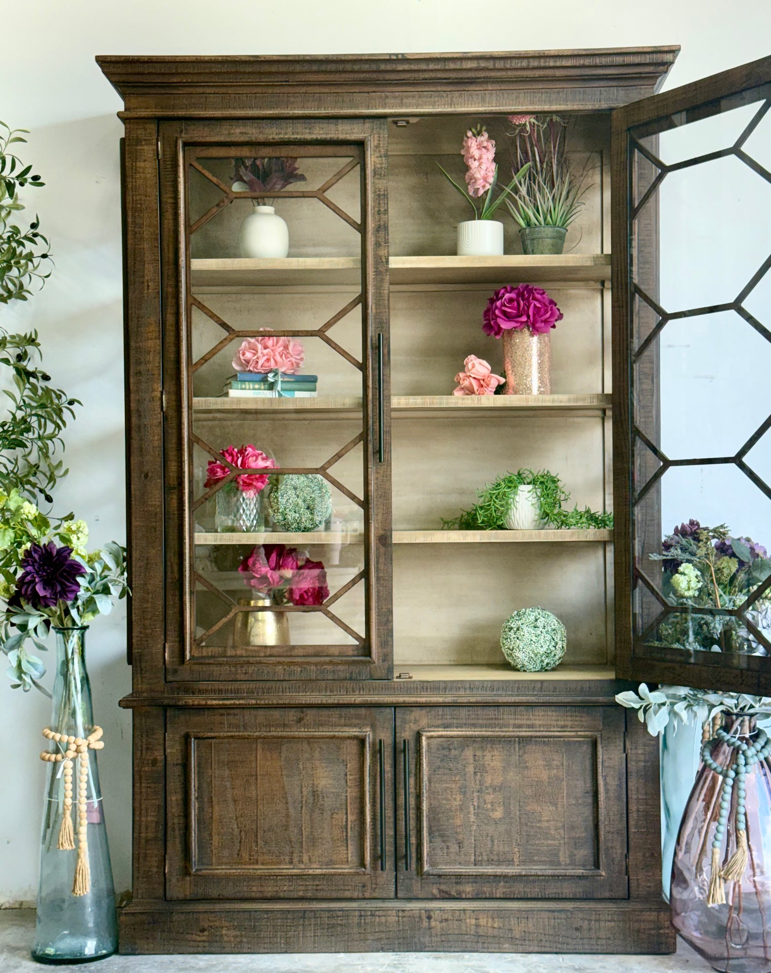 Eden Vitrine-Honeywood/Dove