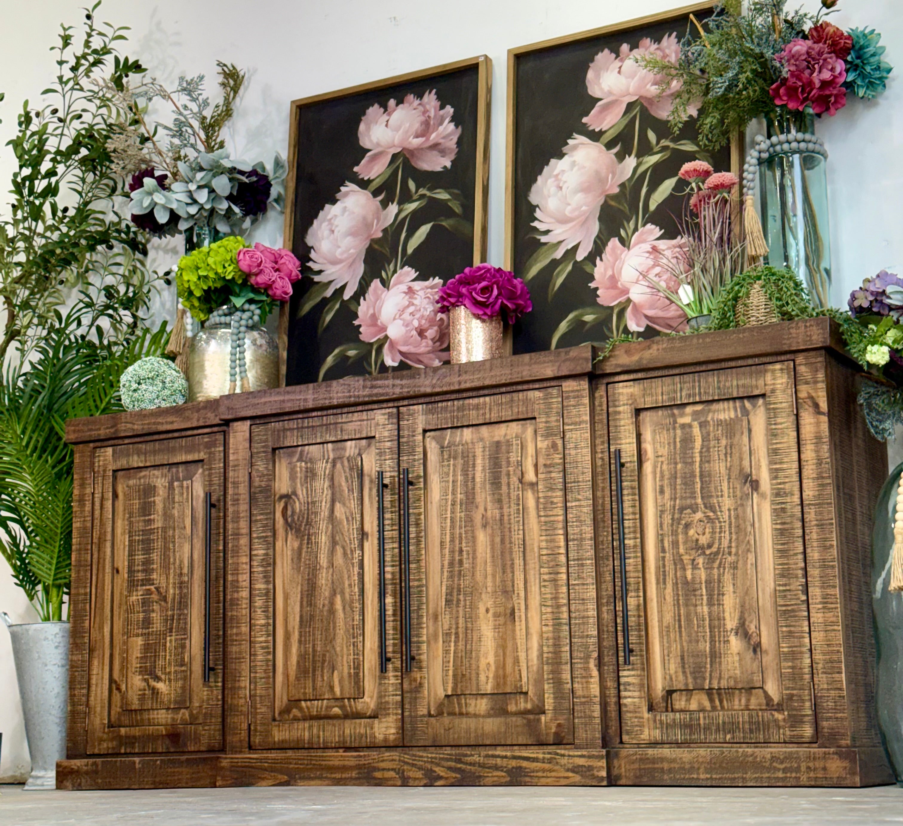 Cyra 4 Door Console-Burnt Timber™