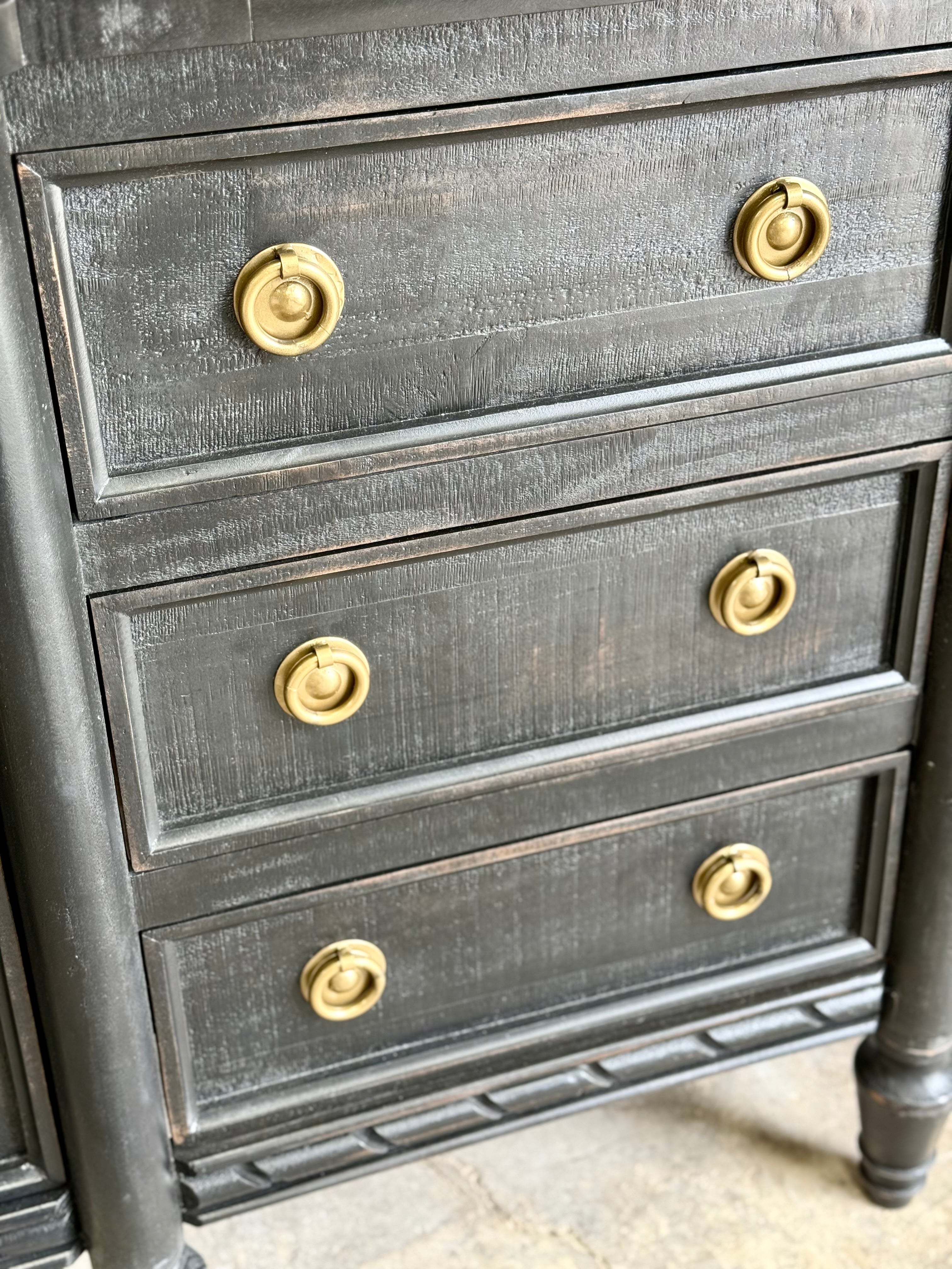 Juliette Console-Black/ Gold