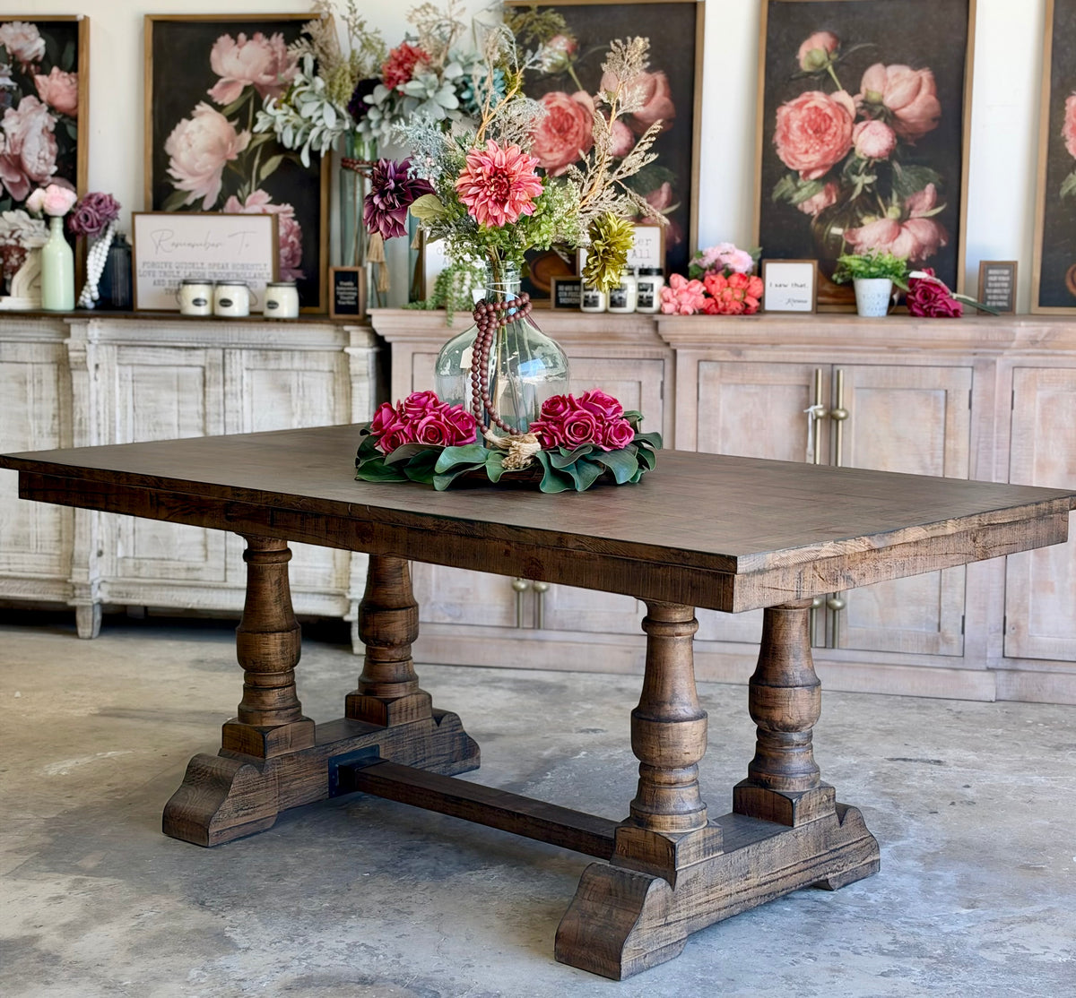 Ella 76" Dining Table Set With Chairs-Honeywood™