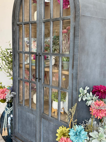 Cherish Dome Vitrine-Blue Haze/Cappuccino