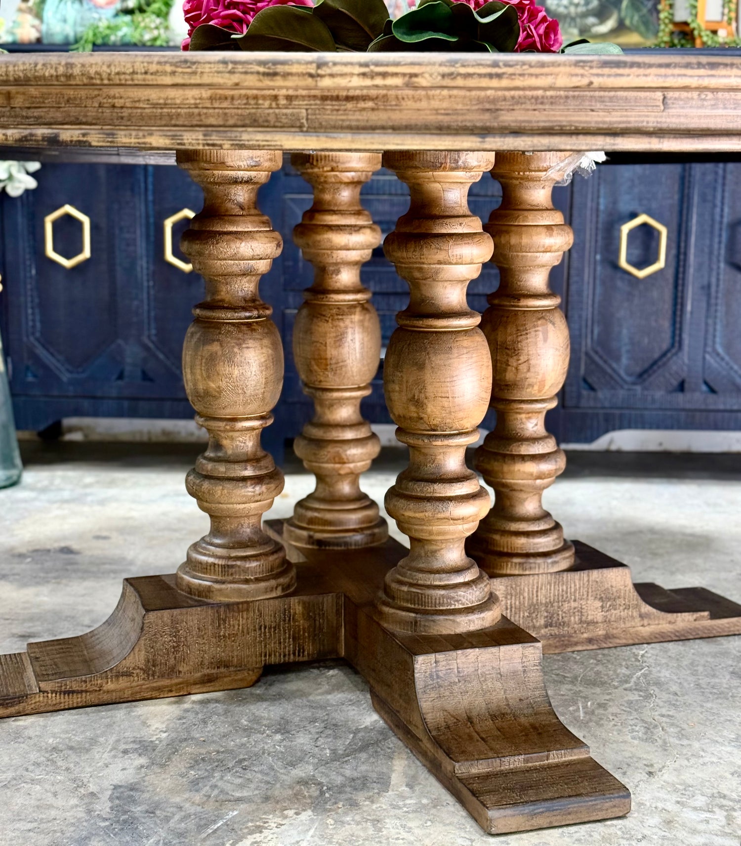 Kennedy 63&quot; Round Dining Table-Honeywood™