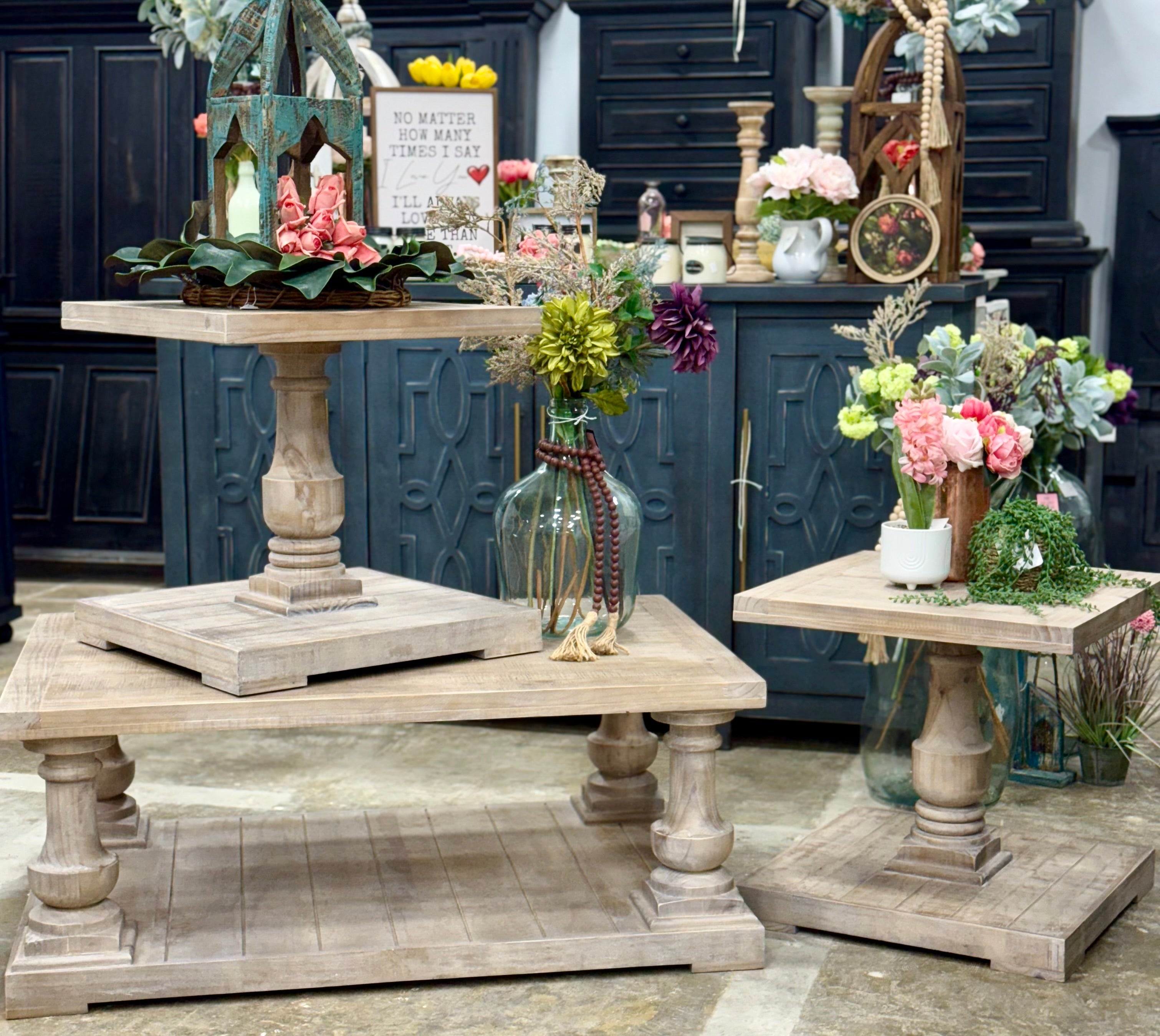 Brooklyn Side Table-Soft Drift