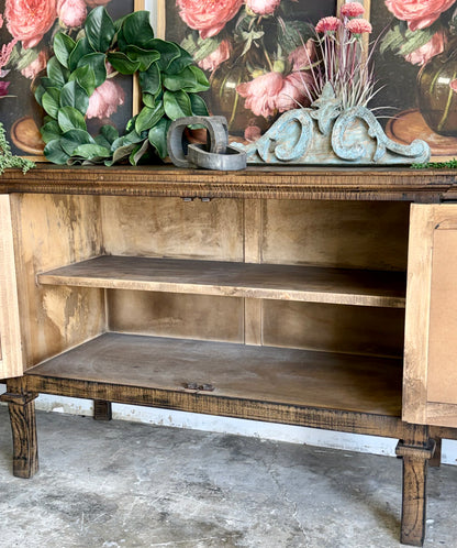 Harper 108" Mirrored Console-Honeywood
