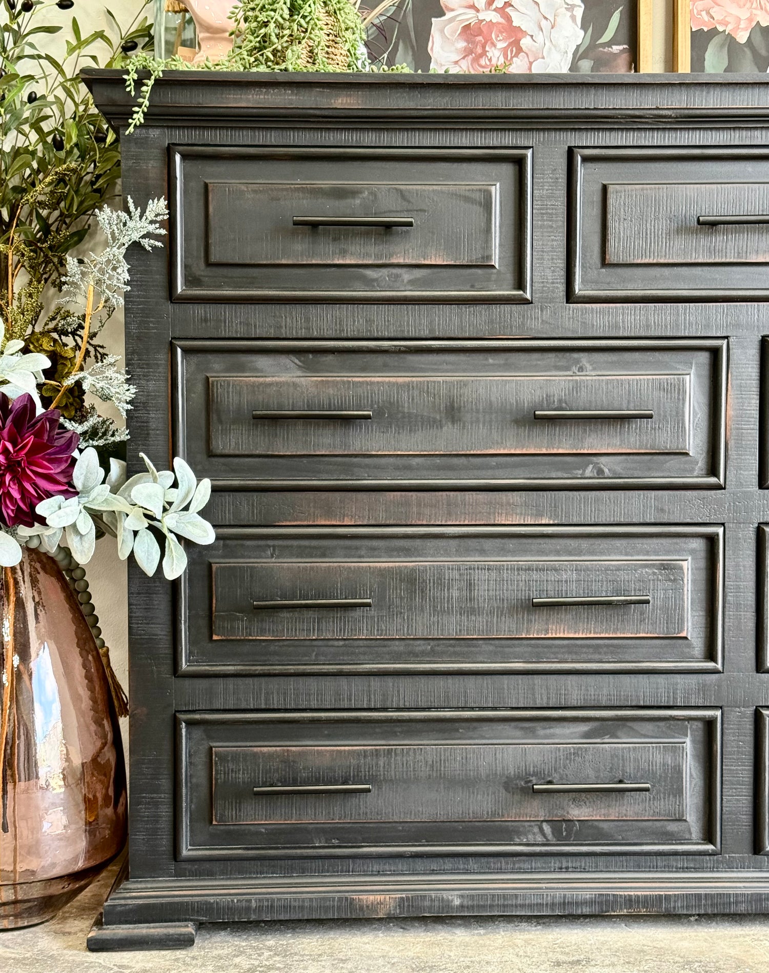 Jessica Dresser- Handrubbed Black