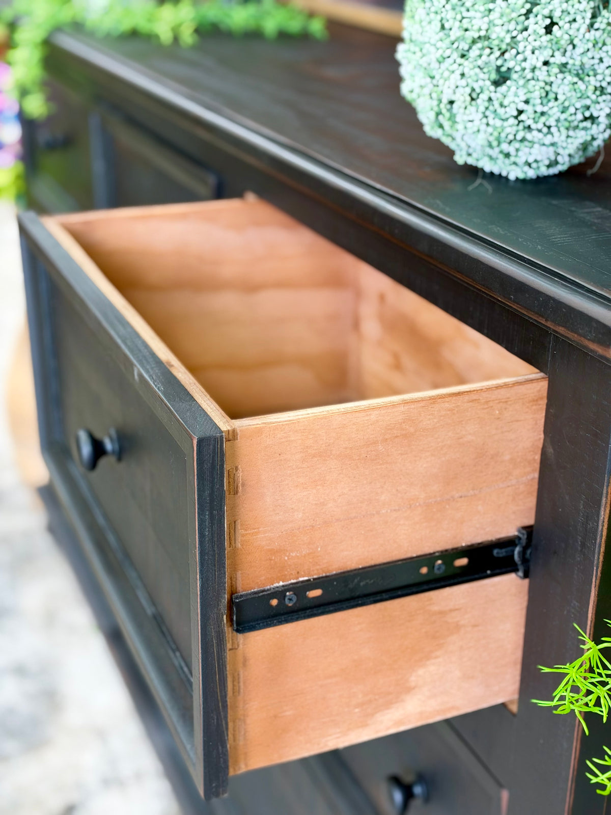 Adele Dresser-Handrubbed Black