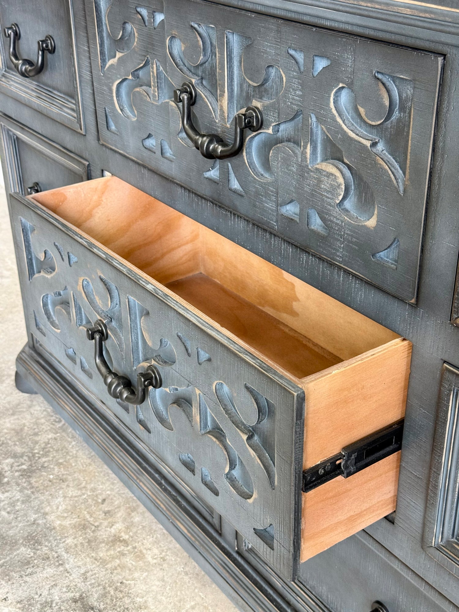 Harper Dresser- Blue Haze