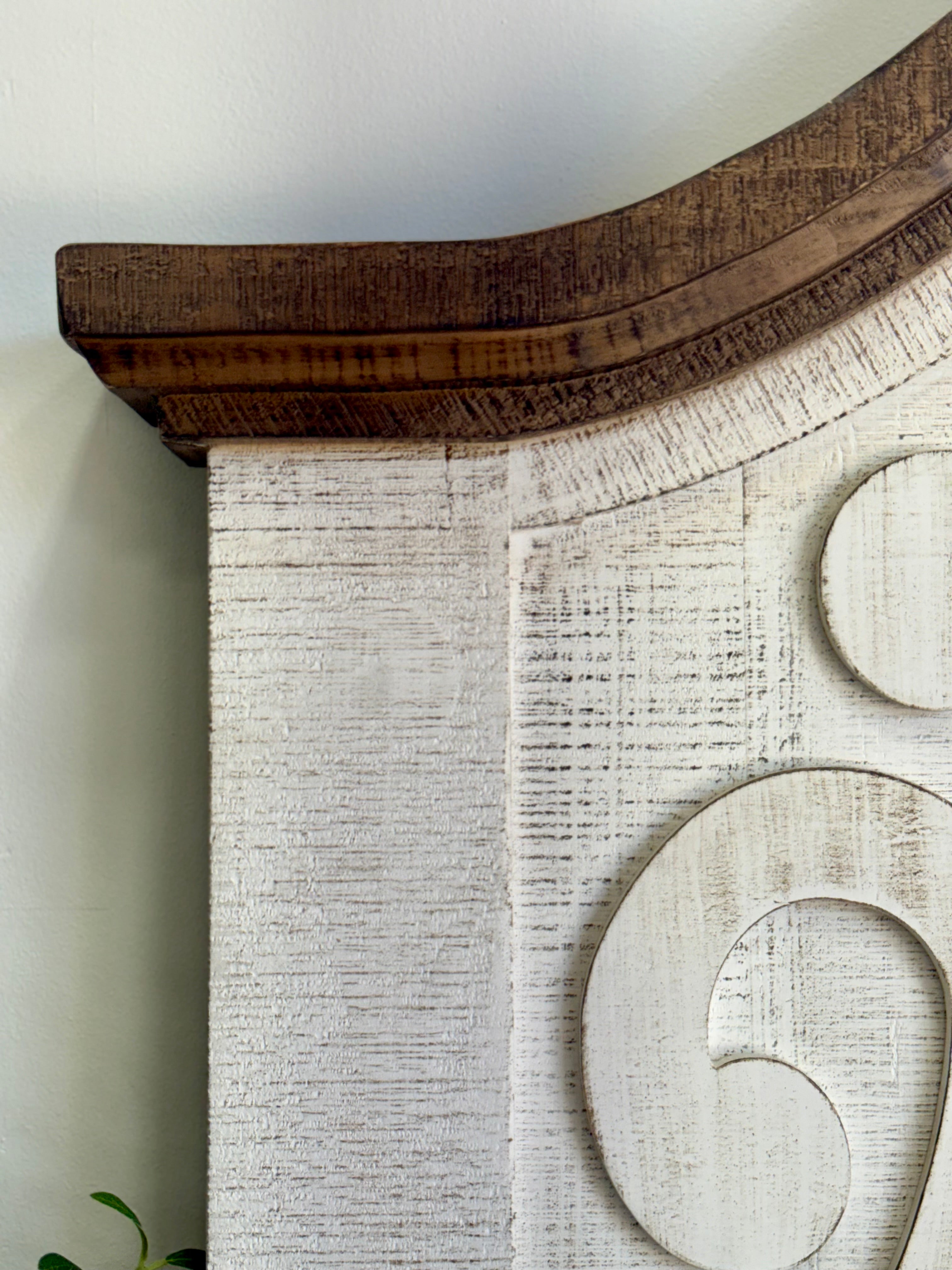 Harper Curved King-White Wheat/Honeywood™