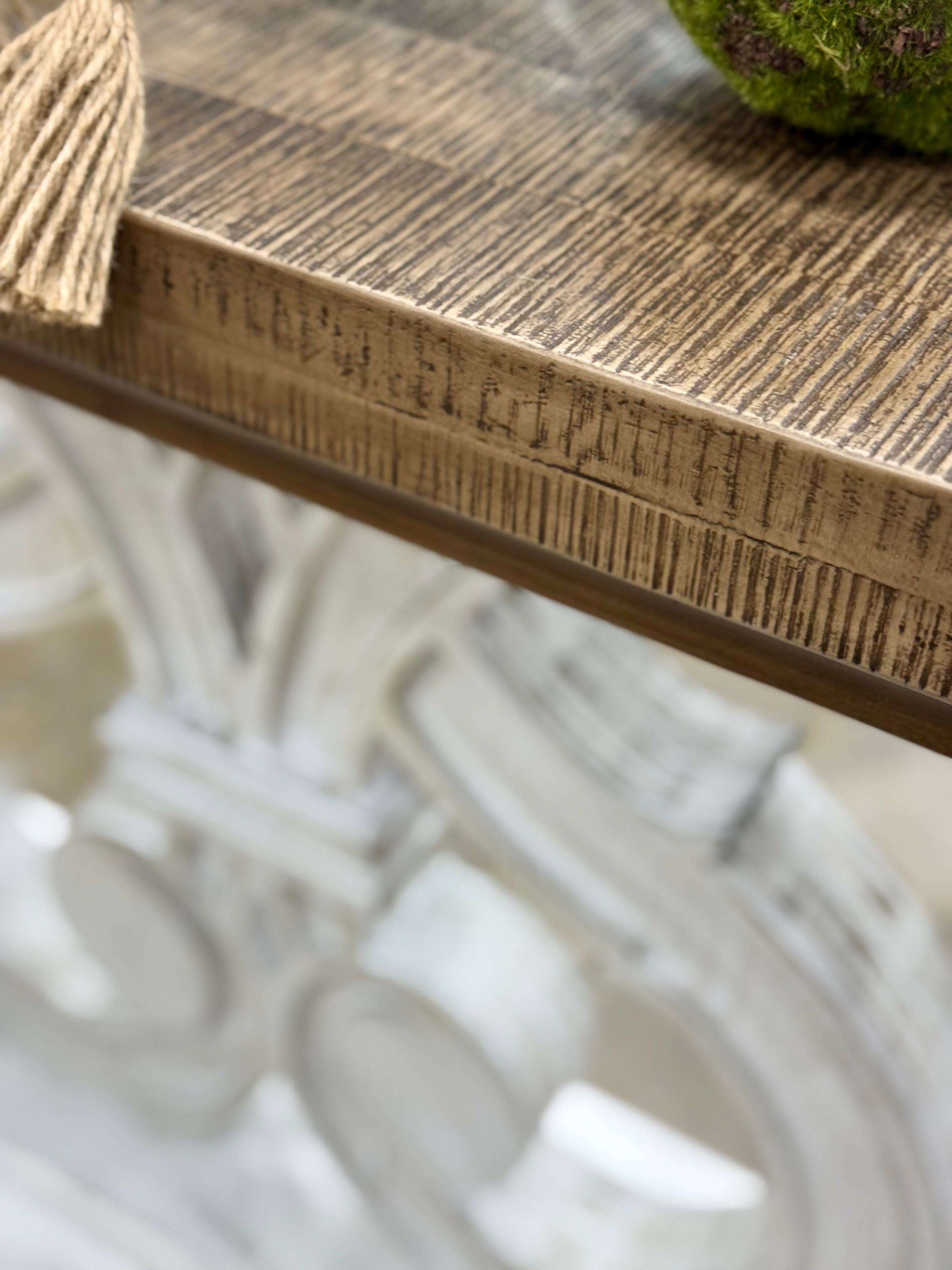 Harp Entryway-White Wheat/Sandstone