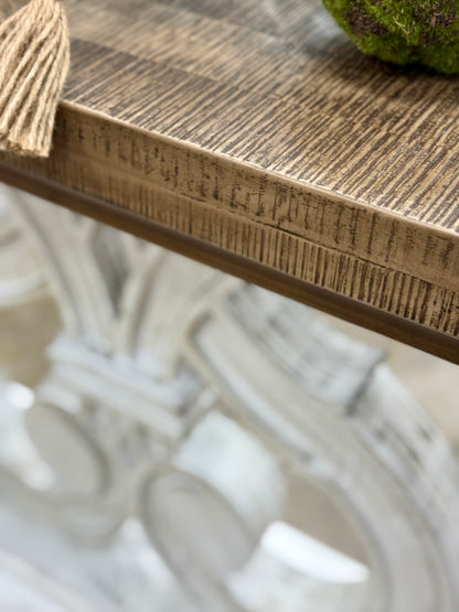 Harp Entryway-White Wheat/Sandstone