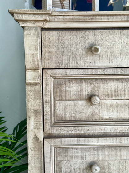Jasmine Chest of Drawers-Dove