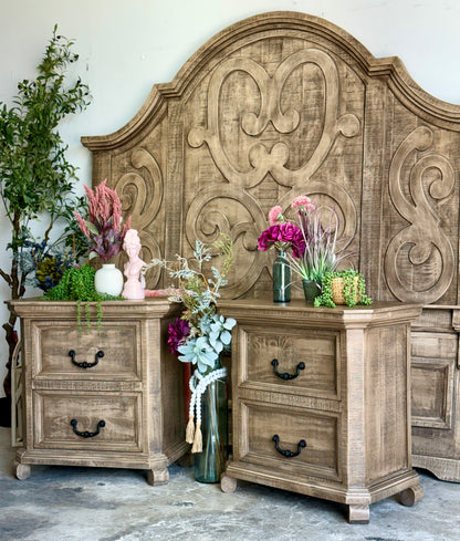 Harper Nightstand- Sandstone