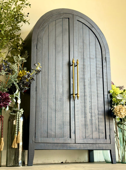 Georgia Domed Vitrine- Deep Blue/Gold
