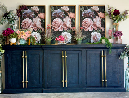 Kylie Console-Deep Blue/Gold