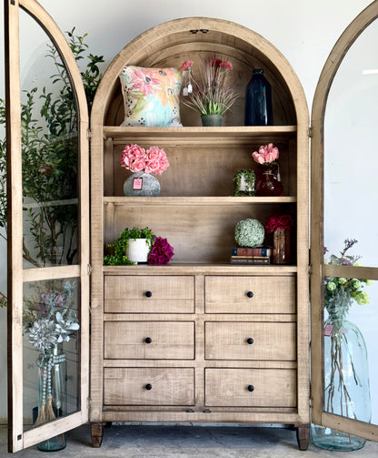 Melody Domed Vitrine-Honeywood™/Dove