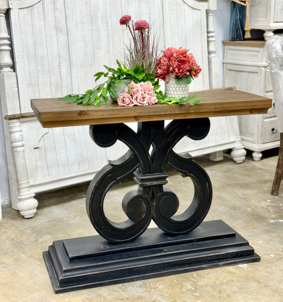 Harp Entryway-Black/Sparrow